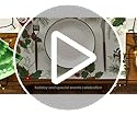 Set De 4 Individuales Navideños De Cono De Pino Holly En Mod