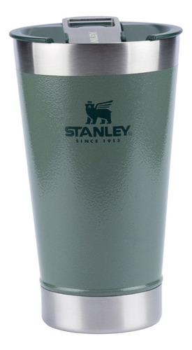 Vaso térmico Stanley Classic Stay Chill color hammertone green 473mL