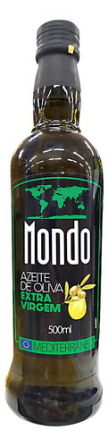 Azeite De Oliva Mondo Extra Virgem Mediterrâneo 500ml