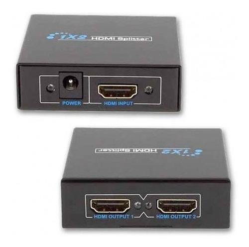 Splitter Divisor Hdmi 1 X2 ,  1 Entrada, 2 Salidas, 1080p