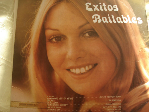 Vinilo Lp Grandes Exitos Bailables Olivia Newton John Y Mas.