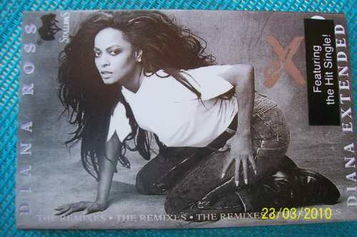 Diana Ross Extended/the Remixes Cassette Sudai Arabia Nuevo