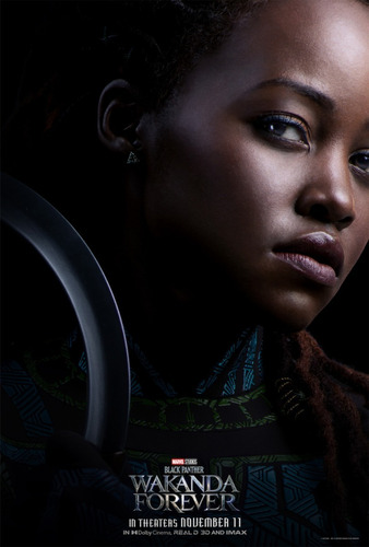 Póster Black Panther Wakanda Forever Lupita Nyong'o Nakia Hd