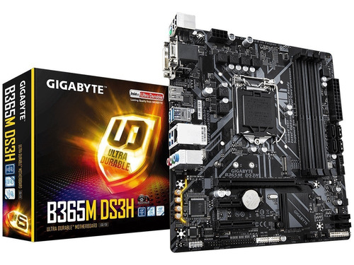 Board Gigabyte B365m Ds3h Para Intel Octava Generacion