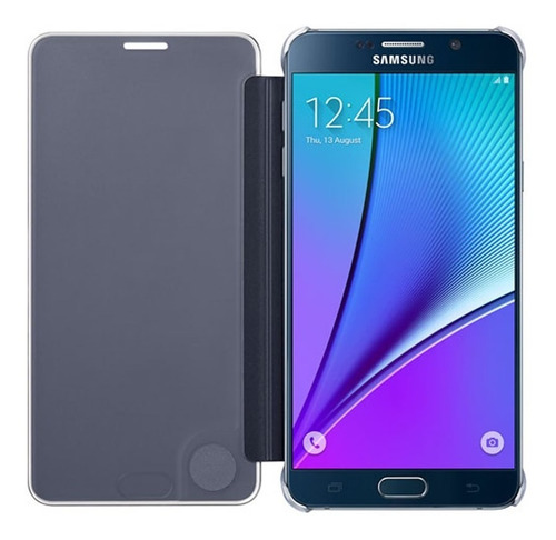Funda Samsung Galaxy Note 5 S View Flip Cover Clear Original