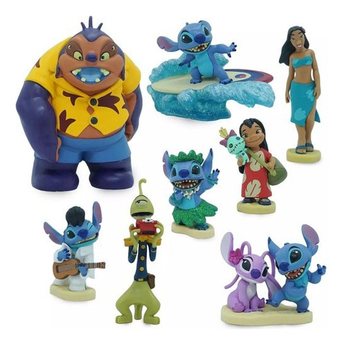 Lilo & Stitch Figuras Set De Disney Para Niños Original