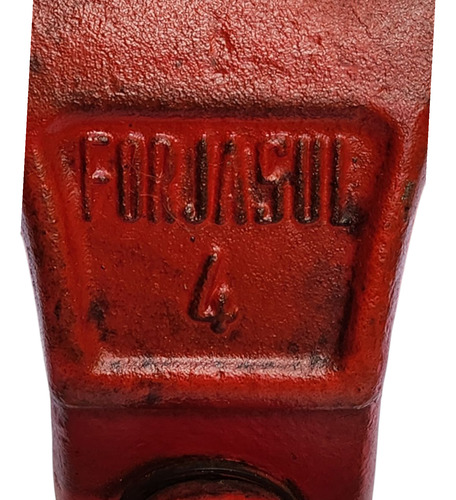 Torno De Bancada Morsa N°4. Forjasul. Aço Forjado