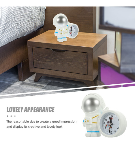 Elegante Decoración De Despertador, Reloj De Astronauta De E