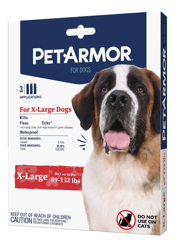 Tratamiento Para Pulgas Y Garrapatas Petarmor Para Perros Ex