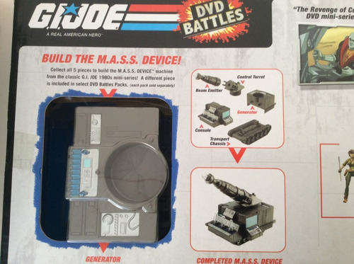 Gijoe 25 Anniversary Dvd Battle Pack The Revenge Of Cobra (Usado)