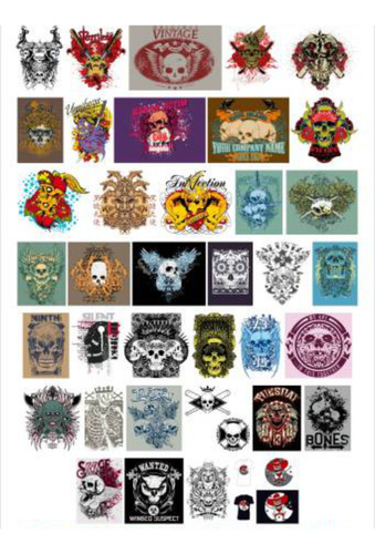 Vectores Calaveras. Super Exclusivo! Excelente Calidad!