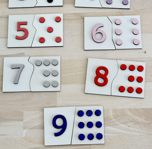 Jogo De Encaixe Numero E Quantidade Mdf