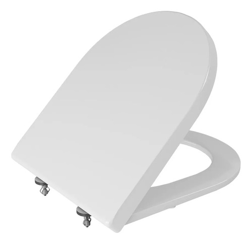 Assento Termofixo Nuova Branco Premium Soft Close Click Slim
