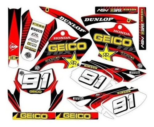 Stickers Para Moto Xr150 Mod-67