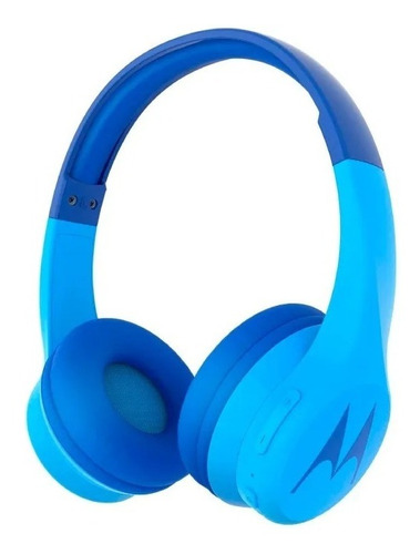 Auricular Motorola Infantil Irrompible Squads 300 Azul Bt