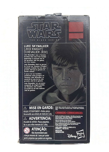 Boneco Star Wars The Black Series Luke Skywalker Jedi Knight