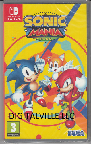 Sonic Mania Plus Nintendo Switch