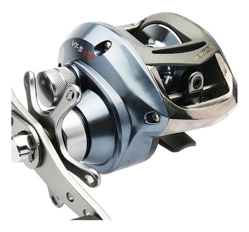 Imagen 2 de 3 de Reel rotativo Marine Sports Ventura VT5 derecho color azul