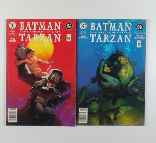 Batman / Tarzan - Completo 2 Tomos - Vid