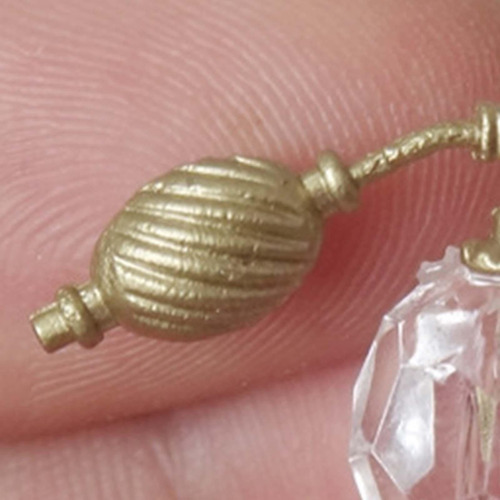 2 Garrafa De Perfume Em Miniatura Com 4 Peças Modelo De
