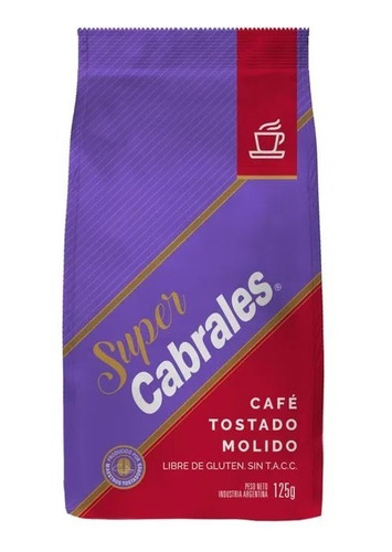 Café Super Cabrales Tostado Molido 125grs