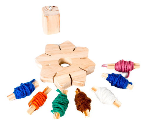 Telar Estrella P/ Niños Manualidades Waldorf P/ Tejer Baum