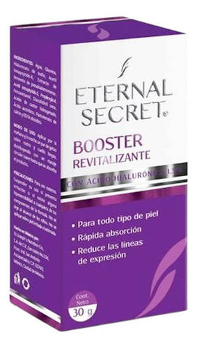 Suero Acido Hialuronico Eternal Secret 30 Ml Antiarrugas