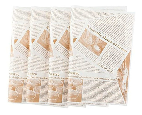 Paper Food Wrap Deli Paper Sandwich Paper Newsprint Design 1