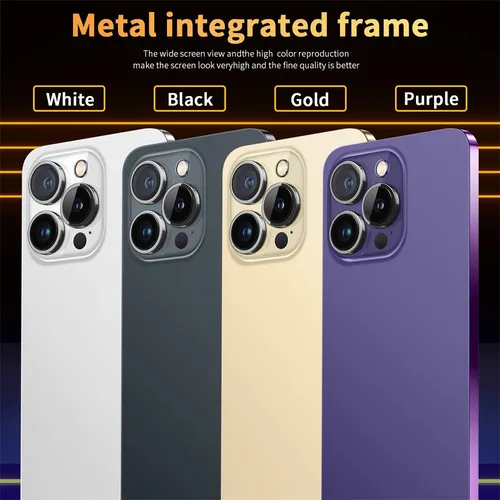 Q Smartphone Android Barato I14promax 6.7 De 8 Gb+256 Gb [vu