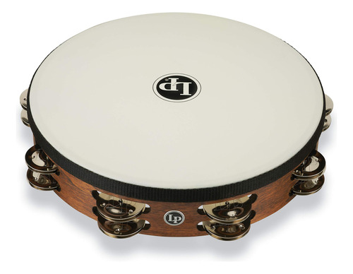 Latin Percussion Pandereta De Adoración De 10 (lp316) Natu.