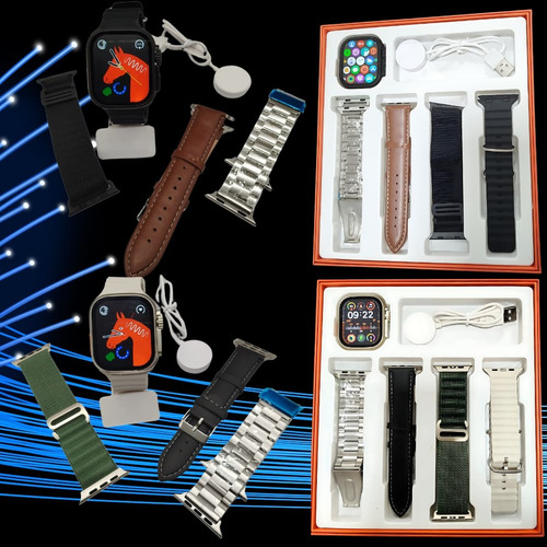 Smartwach Y10 4 Mallas Podómetro-bpm-calorías-modo Deporte Gris