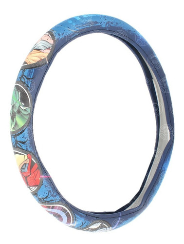 Funda Cubre Volante Universal Tipo Sintetico Avengers