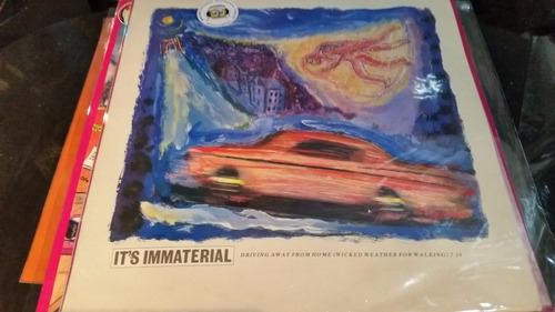 It's Immaterial Driving Away From Home Vinilo Maxi 1986