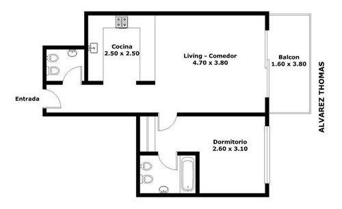 Imagen 23 de 23 de Departamento En Venta Dos Amb. A Estrenar! Divino!