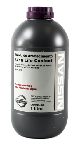 Liquido Arrefecimento Original Nissan - Kicks - March -versa