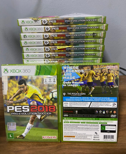 Jogo Xbox 360 Pes 2018 - Original Lacrado