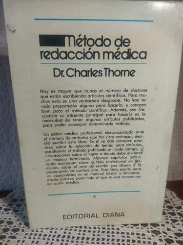 Método De Redacción Médica (Usado)