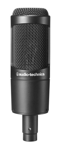 Microfone Audio-technica At2035 Condensador  Cardióide Preto