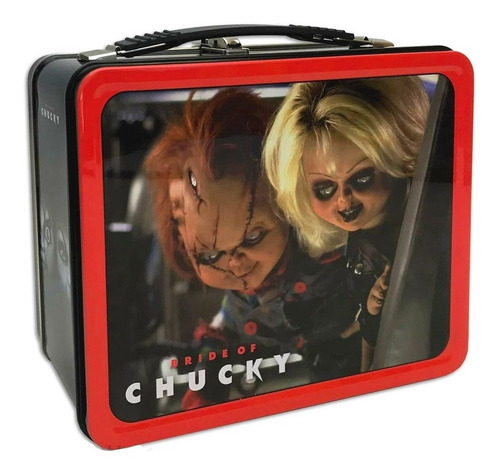 Imagen 2 de 2 de Lonchera Metálica Bride Of Chucky - Marca Factory