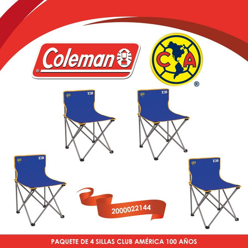 Paquete De 4 Sillas América Centenario 100 Años 2000022144