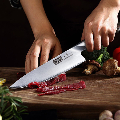 Set de 3 cuchillos Hoshanho chef acero inoxidable Couteau Cuisine