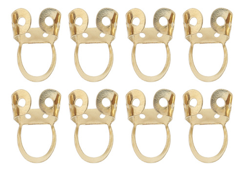 PĂșas Huecas Para Guitarra, 8 Piezas, Ajustables, De Acero In