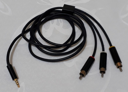 Cable Audio Y Video Xbox 360 Slim E Original Usado