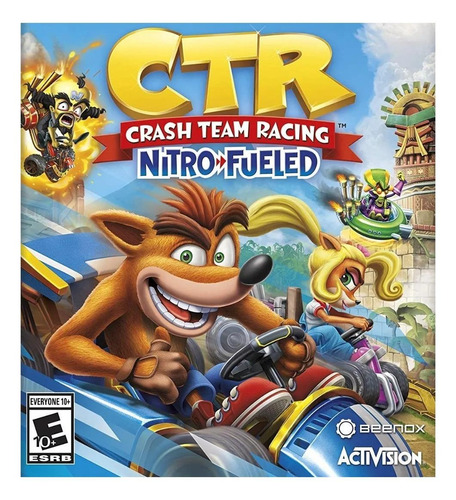 Crash Team Racing Nitro Fueled Switch Físico  Nitro Fueled Standard Edition Activision Xbox Series X S