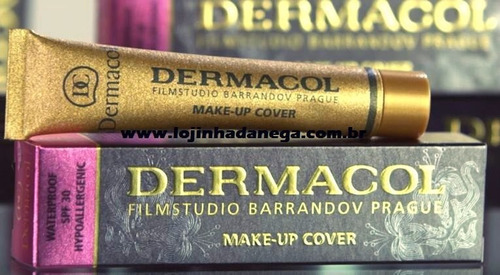 Base Dermacol Make-up Cover Importada Prova D'água! Cor 210