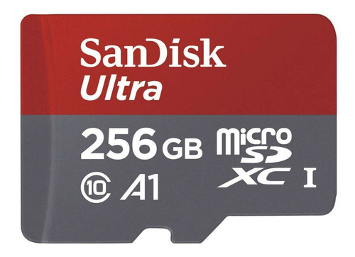 Micro Sd Sandisk Ultra 256gb Sdxc Clase10 100 Mb/s U1 A1