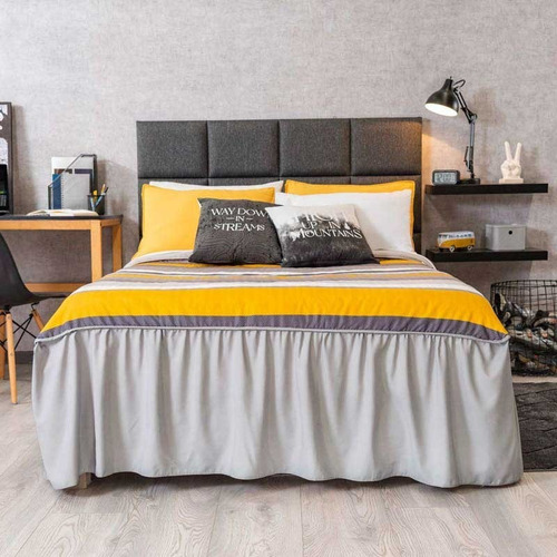 Colcha Denver Individual Con Funda Vianney Rayas Doble Vista