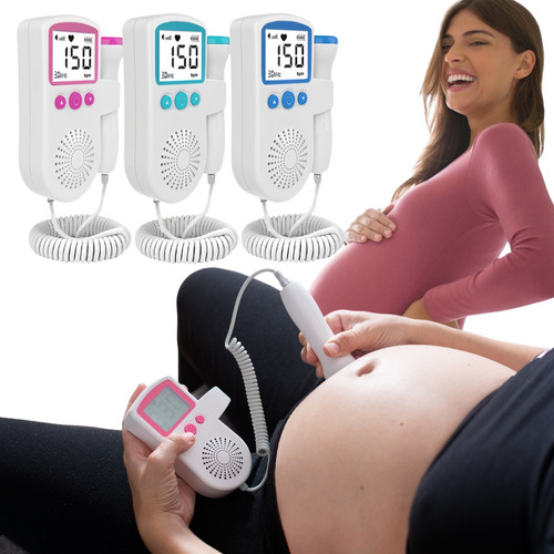 Monitor Fetal Doppler Ultrasonido Portátil Frecuencia Bebe