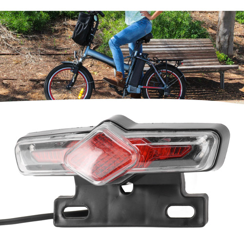 Luz Trasera Eléctrica Para Bicicleta, 36 V, 60 V, Señal De G