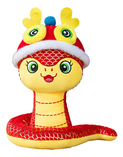 Cojín Year Of The Snake 2025 Con Forma De Animal De Peluche